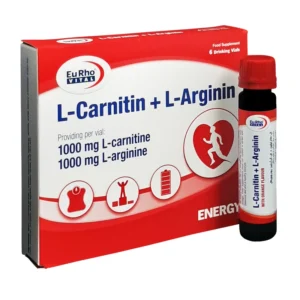 ویال ال کارنیتین و ال آرژنین یوروویتال: انرژی‌زا، چربی‌سوز و تقویت‌کننده عملکرد ورزشی