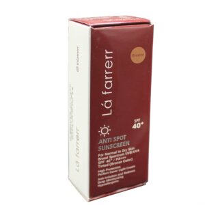 ضد آفتاب و ضد لک رنگی (برنز)spf 40 لافارر 40 میل